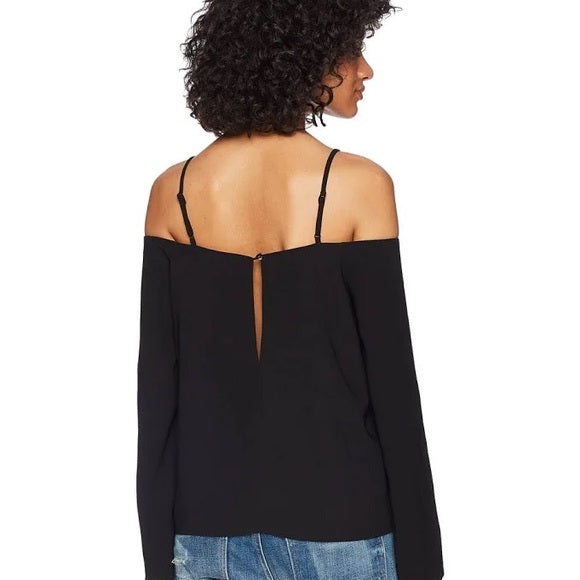 'Bardot' Off Shoulder Shirt Hire • Size 6/8