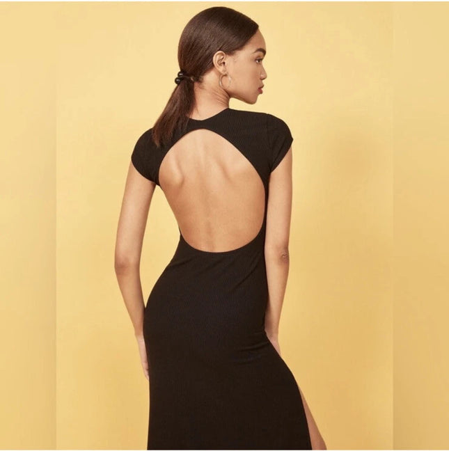 'Victoria Beckham' Black Dress Hire • Size 6/8