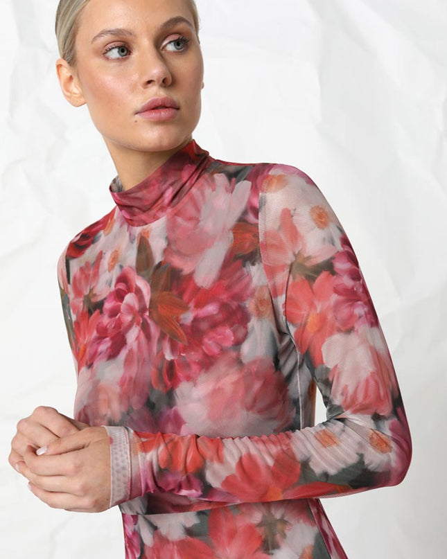 'Savannah' Floral Dress Hire • Size 8/10