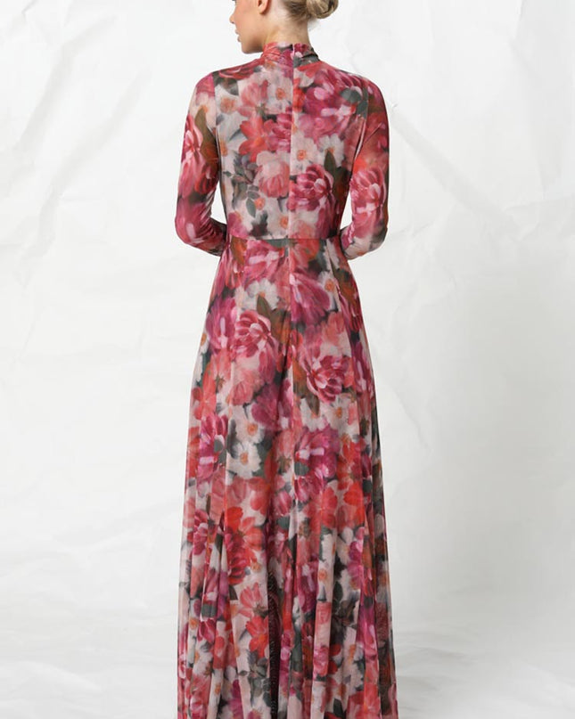 'Savannah' Floral Dress Hire • Size 8/10