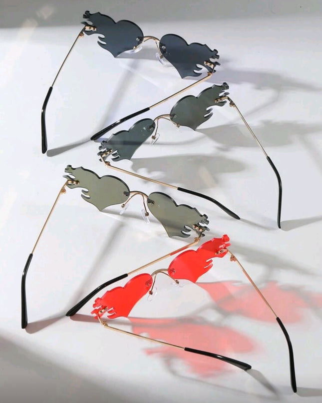 'Flame Collection' Festival Outfit Hire • Size 6/8