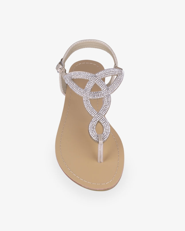 BEDAZZLED Flats/Shoe Hire • Size 7