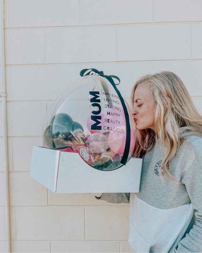 'VALENTINE'S DAY' Bursting Stuffed Gift Balloon Package's