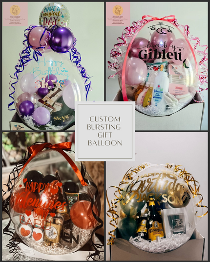 BYO Gift's - Bursting Gift Balloon Service