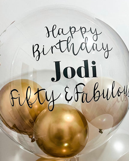 Custom Floating Bubble Balloon - (ALL OCCASIONS)
