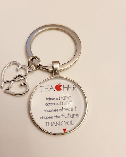 End of Year/Teacher - keyrings/ necklaces/ bracelets - gift add on