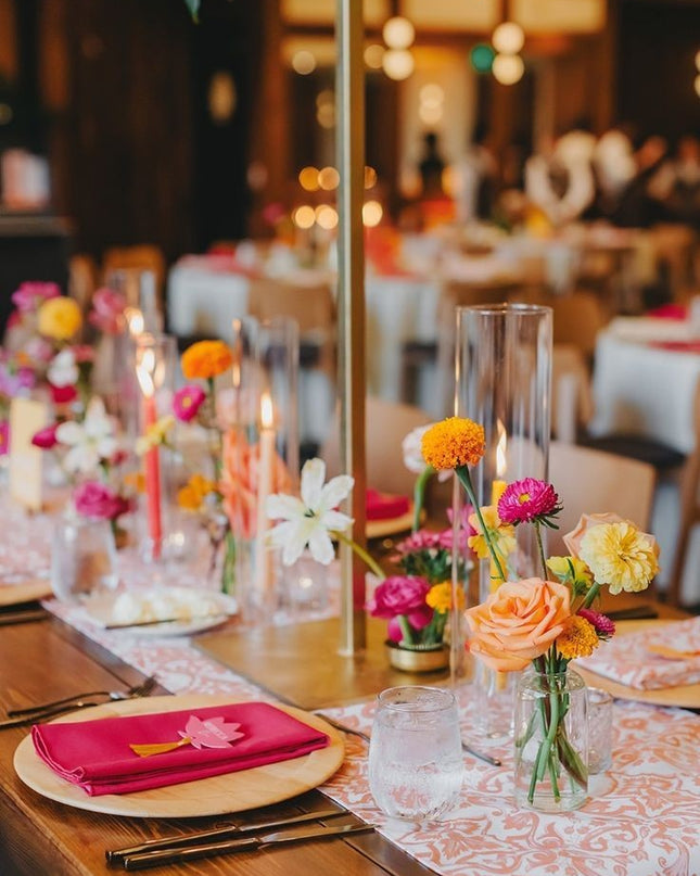 Floral Hire • PINK + ORANGE VIBE