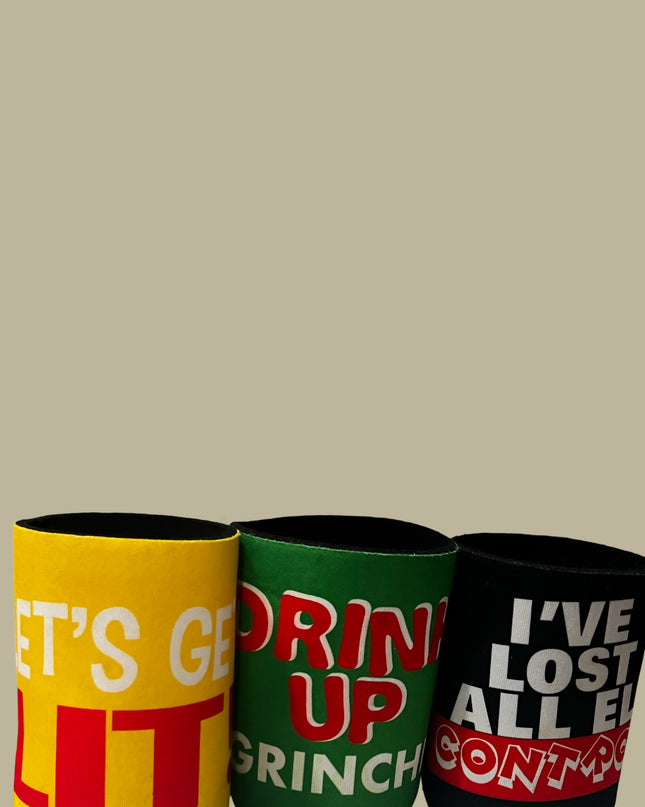 Christmas Drink Coolers - 3 styles