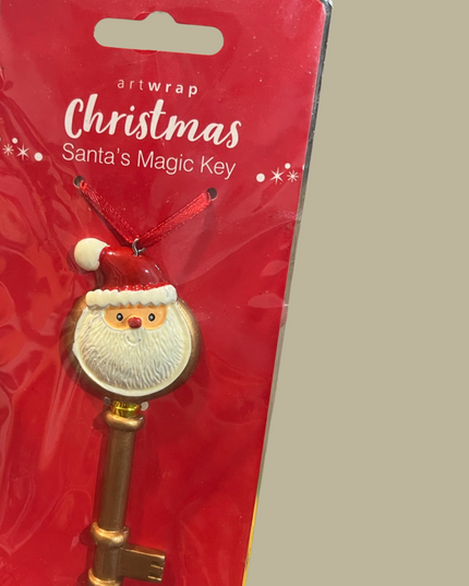 Add on-Santa Key bursting stuffed balloon gift