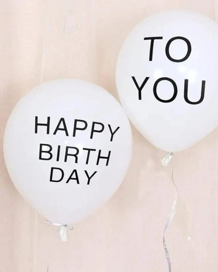 'Happy Birthday' Floating Balloon Arrangement