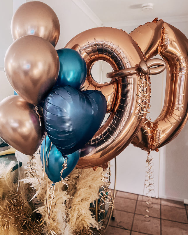 Number/ Letter/ Symbol Foil Balloons - (80cm)