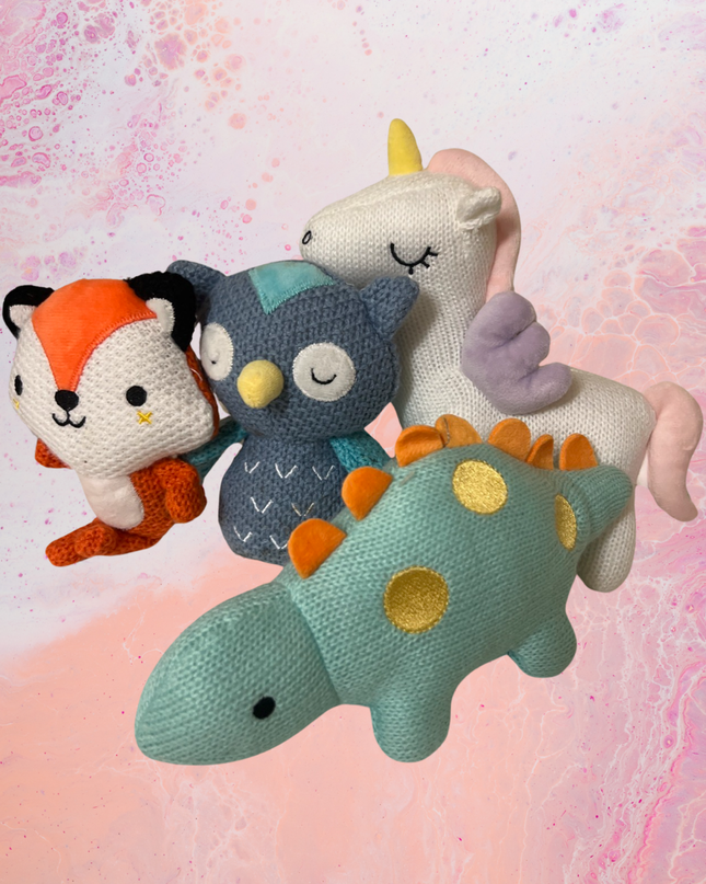 Mini Knitted Plush Toy Collection
