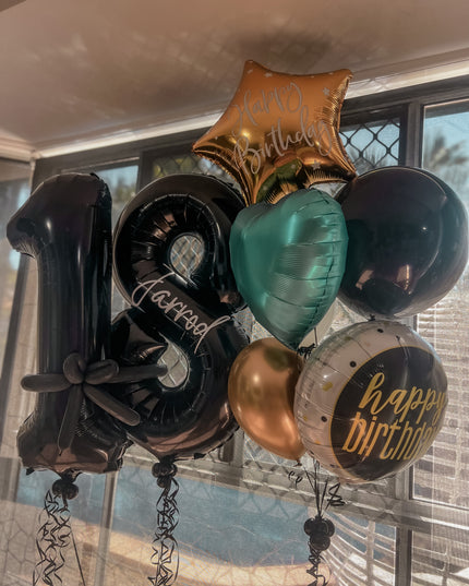 Number/ Letter/ Symbol Jumbo Balloons - (80cm)