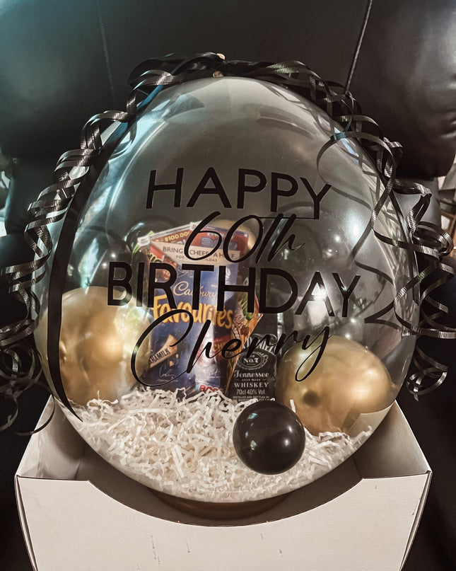 'Spoiled with Snacks' Bursting Gift Balloon Service