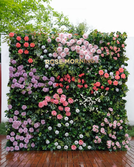 Flower Wall Backdrop-White Rose Lucia