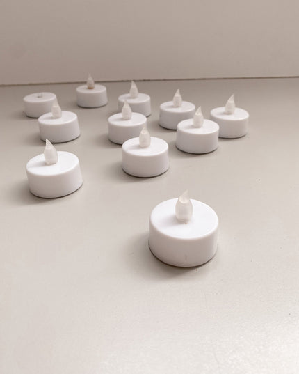 Flameless Candle Hire - Assorted Styles
