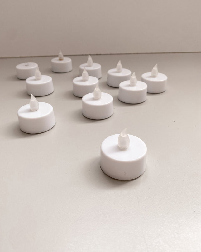 Flameless Candle Hire - Assorted Styles
