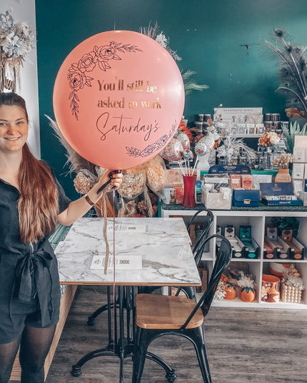 Custom Jumbo Latex Balloon - (90cm)