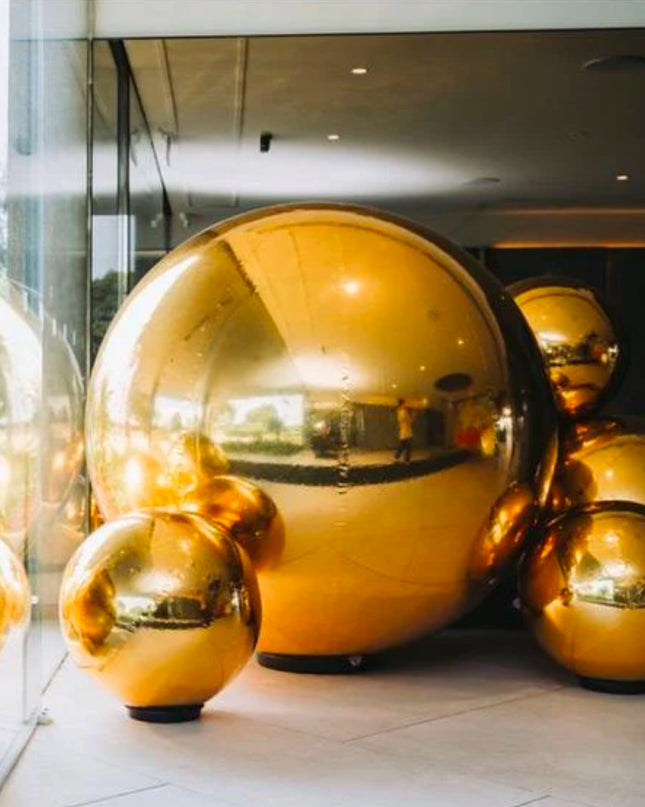 Giant Gold Ball Hire