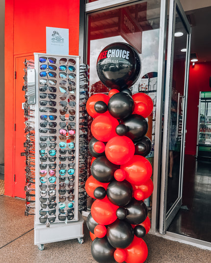 Balloon Column Shop/Entrance - Free Standing Display