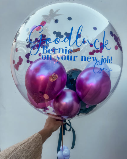 Custom Floating Bubble Balloon - (ALL OCCASIONS)