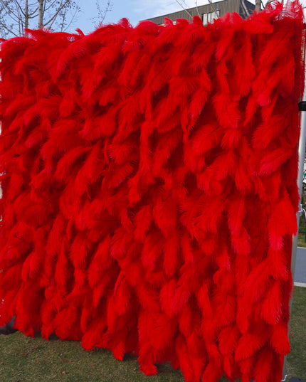 Flower Wall Backdrop-Pink Pampas
