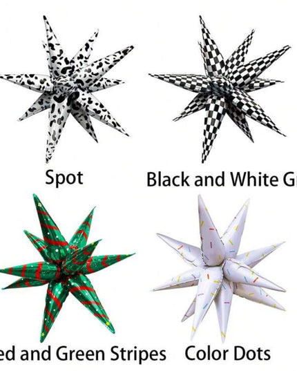 Assorted 'Starburst Foils' - Balloon Garland Add-On