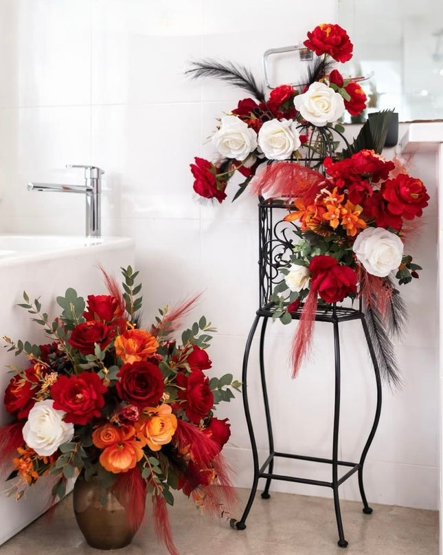Stunning Red Floral Displays for Hire