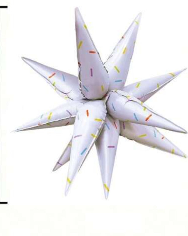 Starburst Assorted Balloons - garland add on