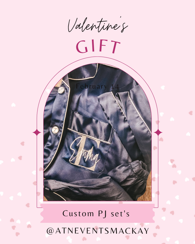 Custom/Personalised Pyjama Set - gift add on