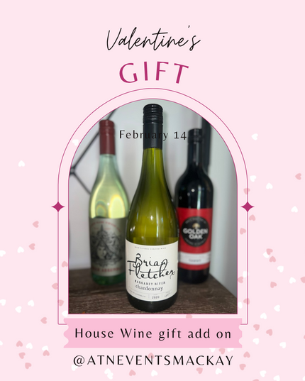 House Wine: White/Red/Sparkling - gift add on
