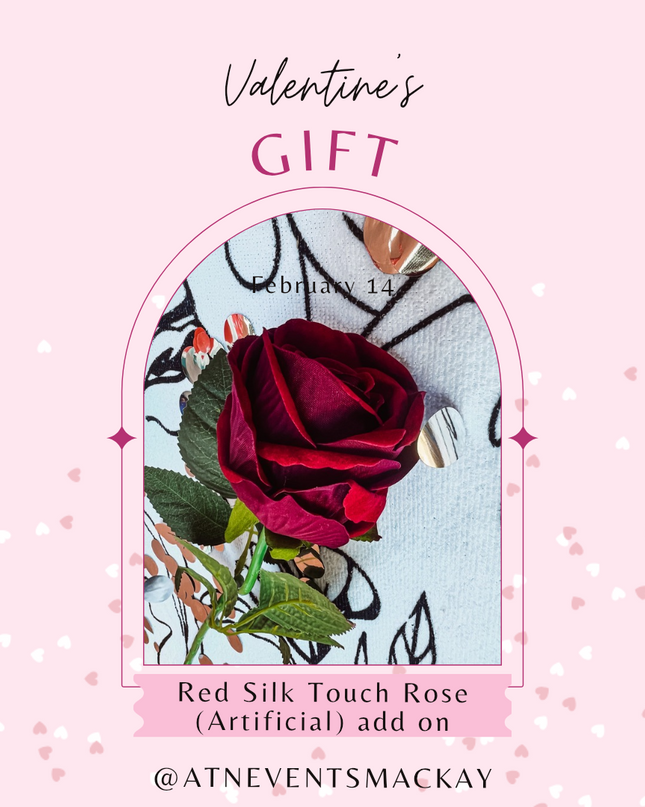 SILK ROSE HIRE OR GIFT ADD ON