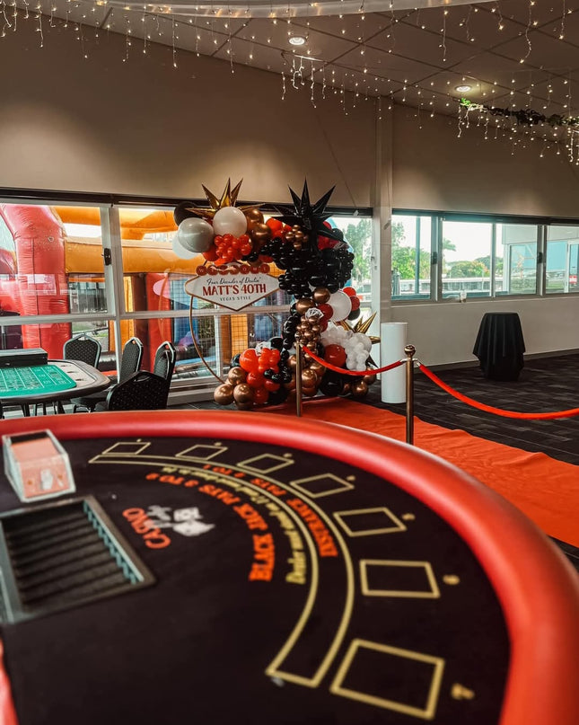Full Casino/Melbourne Cup theme decor package