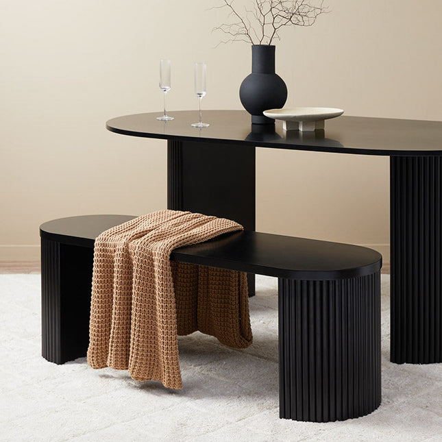 Ripple Table Hire Range - Signing Table + Cake Table + x2 Bench Seats