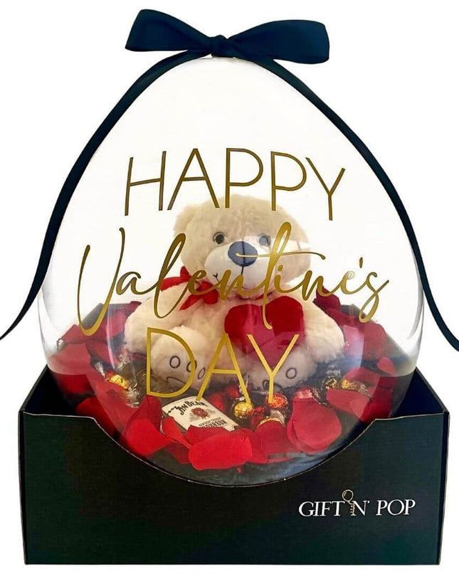 'Be Mine' Bursting Gift Balloon Service