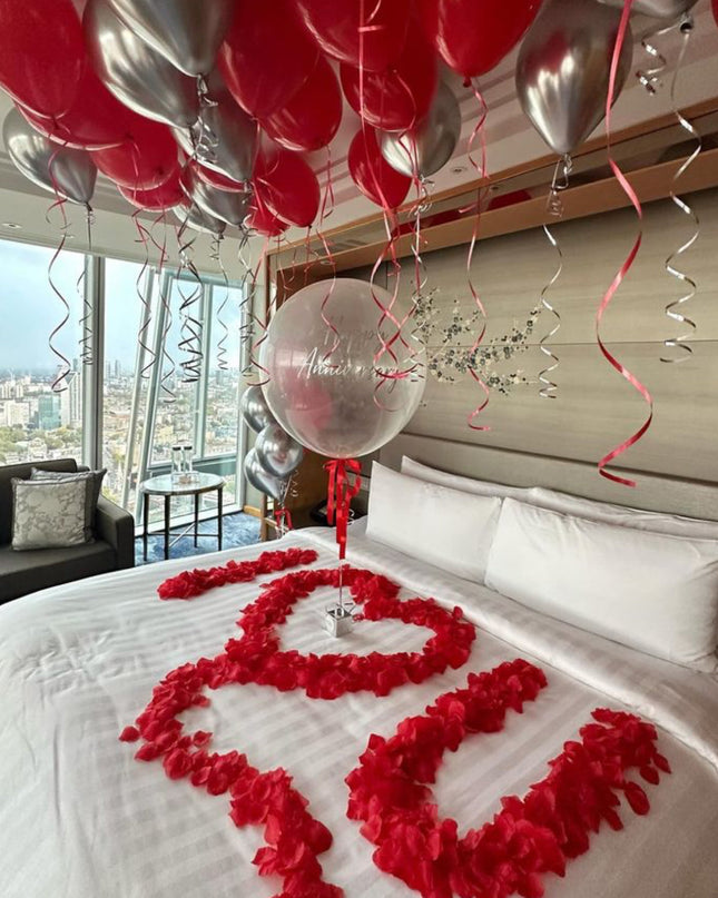 The "Unveiling Romance" Surprise Room & Accommodation Styling Package