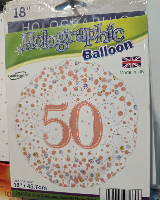 Assorted Milestone/ Birthday (45cm) Foil Balloon Range