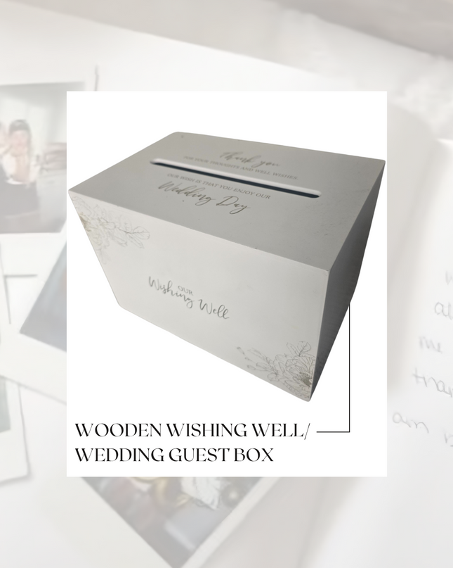 Wishing well/ Wedding Guest Box - x2 options