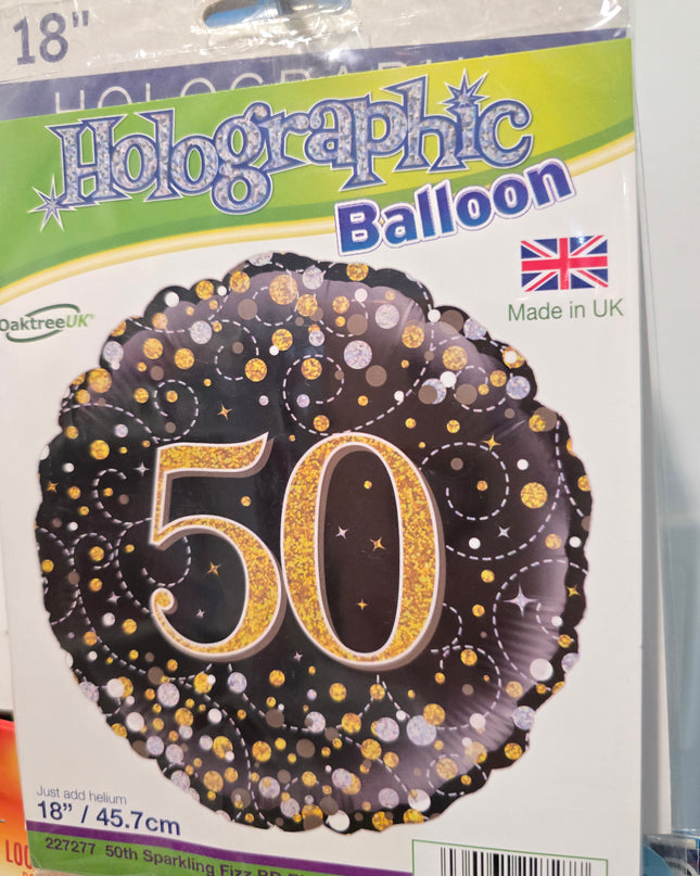 Assorted Milestone/ Birthday (45cm) Foil Balloon Range