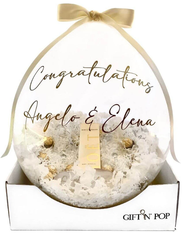 'Cheers!' Bursting Gift Balloon Service