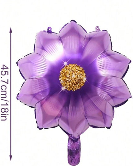 Assorted 'Flower/Floral' Foil Balloon - (Jumbo)