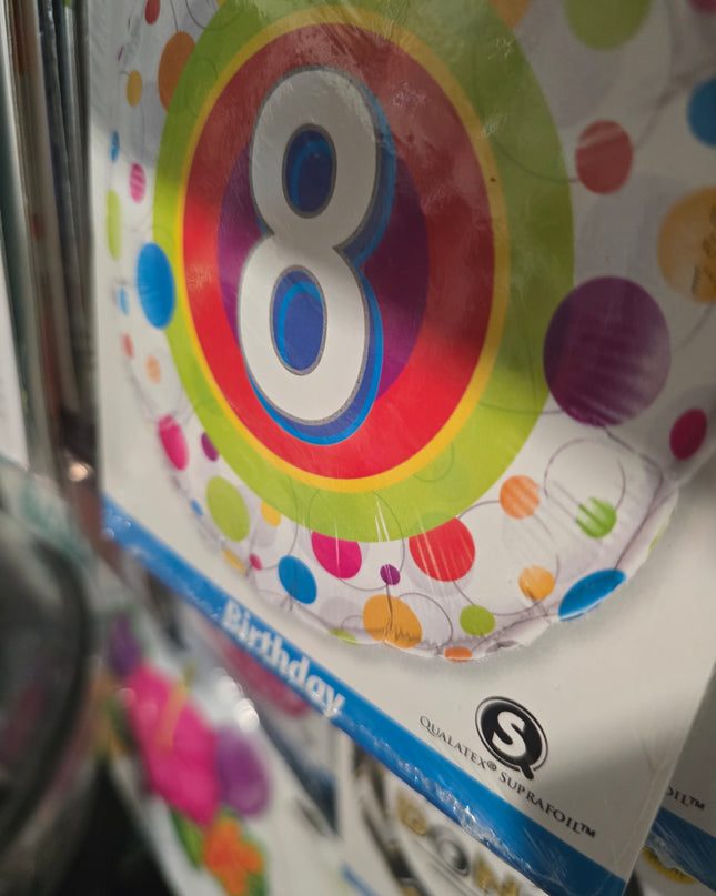 Assorted Milestone/ Birthday (45cm) Foil Balloon Range