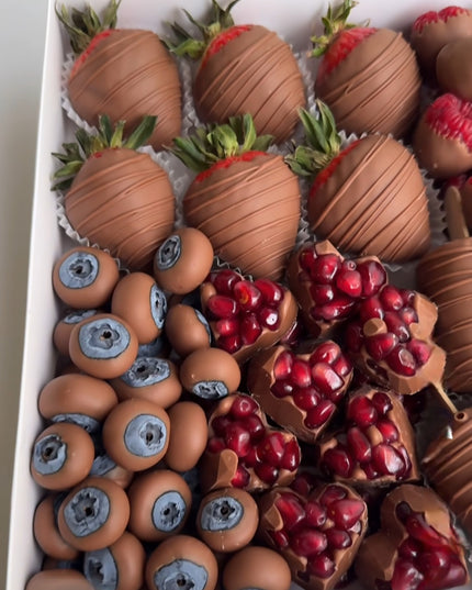 Indulge with ATN Events: Chocolate Coated Fruit Platter Boxes!