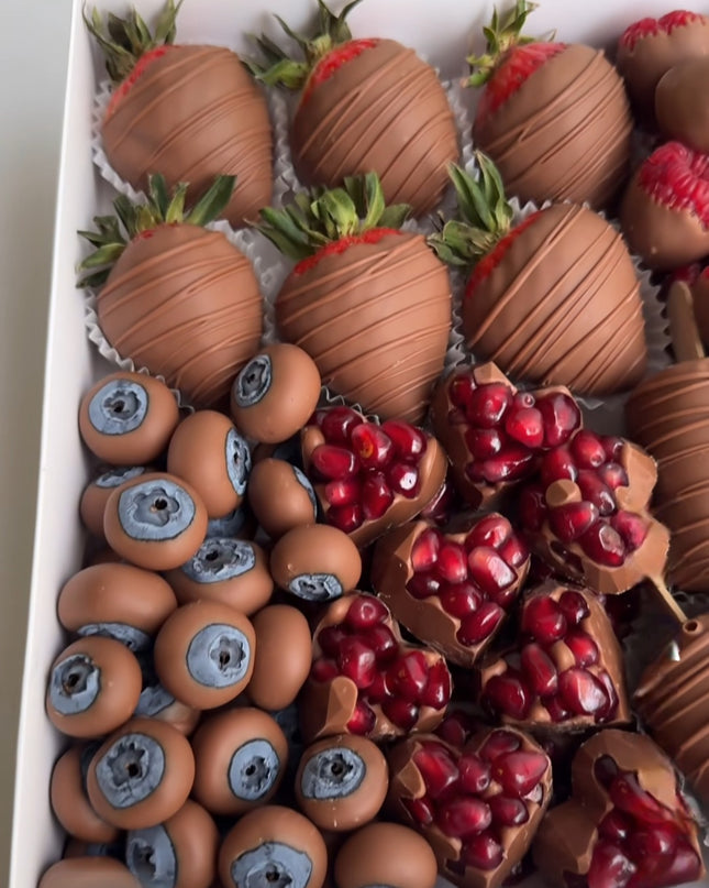 Indulge with ATN Events: Chocolate Coated Fruit Platter Boxes!
