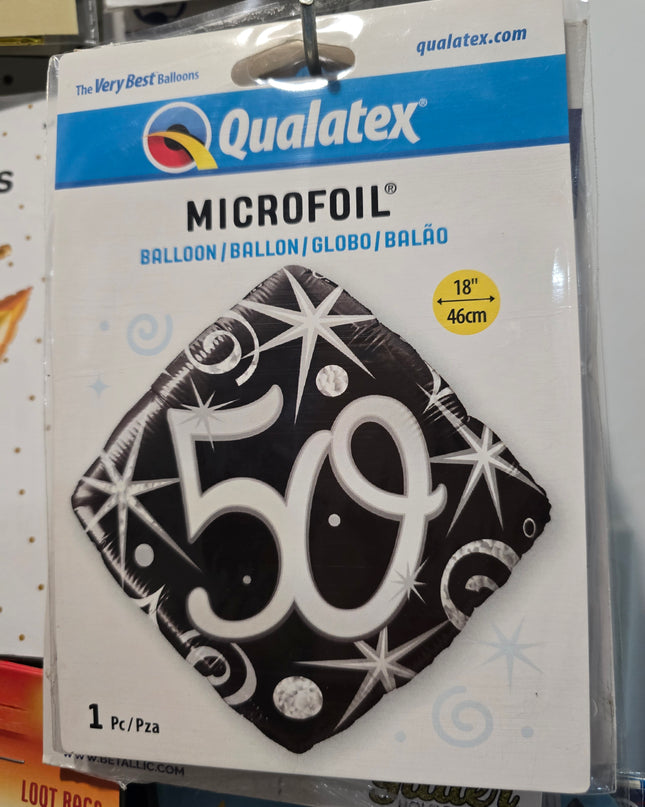 Assorted Milestone/ Birthday (45cm) Foil Balloon Range