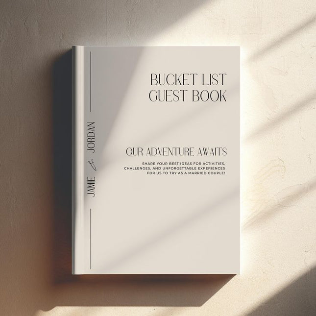 Custom Guest Memory Keepsake Book