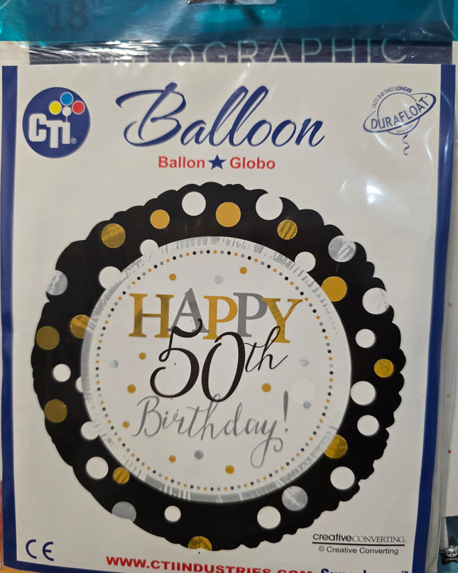 Assorted Milestone/ Birthday (45cm) Foil Balloon Range