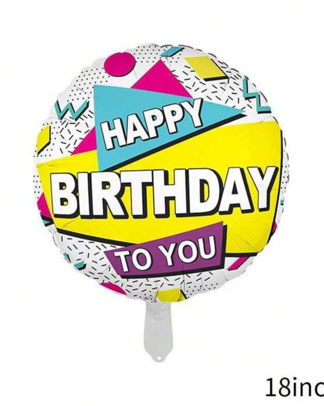 Assorted Jumbo (80cm) Foil Balloon Range