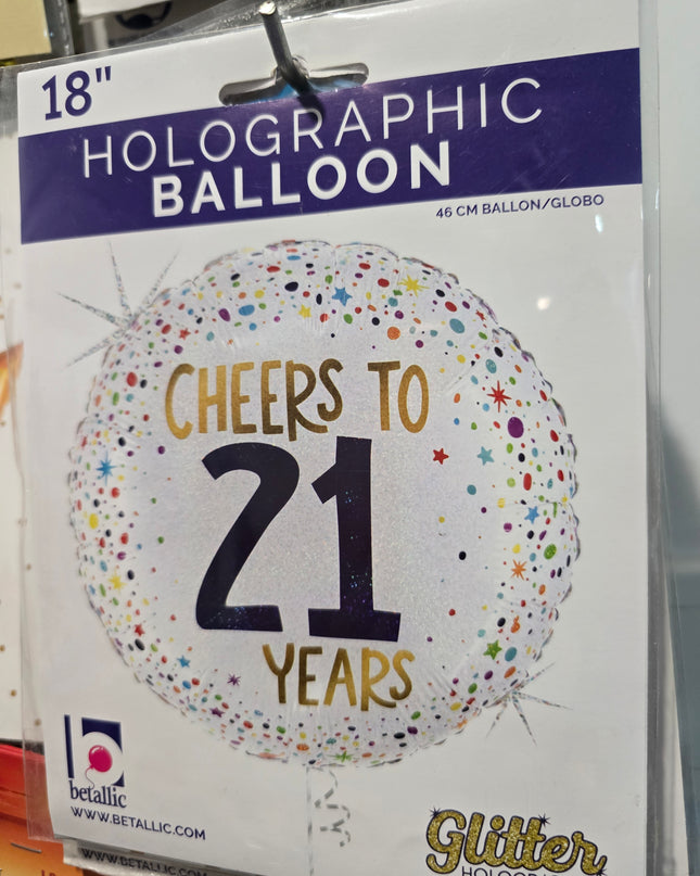 Assorted Milestone/ Birthday (45cm) Foil Balloon Range