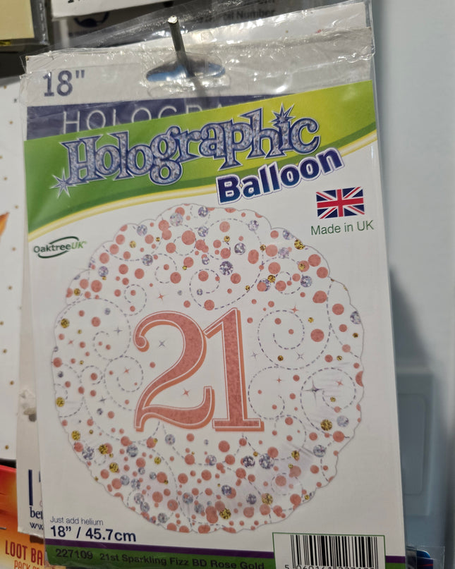 Assorted Milestone/ Birthday (45cm) Foil Balloon Range